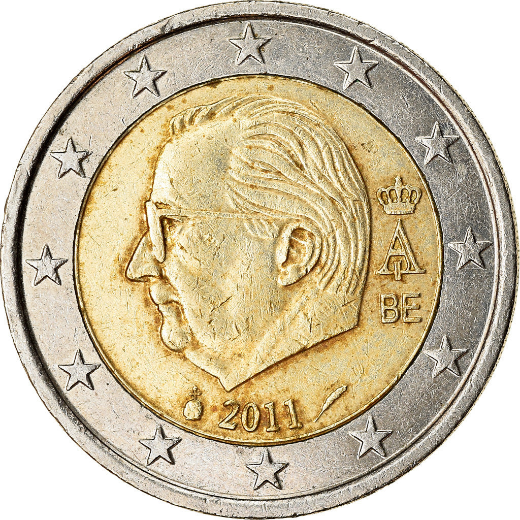 Belgio, 2 Euro, 2011, BB, Bi-metallico, KM:281