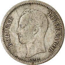 Moneta, Venezuela, 25 Centimos, 1946, B+, Argento, KM:20