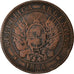 Moneta, Argentina, 2 Centavos, 1884, MB, Bronzo, KM:33