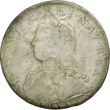 Moneta, Francja, Ecu, Rouen, VG(8-10), Srebro, Gadoury:321