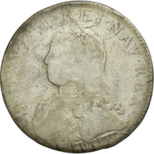 Coin, France, Ecu, Rouen, VG(8-10), Silver, Gadoury:321
