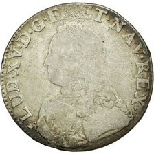 Münze, Frankreich, Ecu, 1734, SGE+, Silber, Gadoury:321