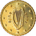 IRELAND REPUBLIC, 10 Euro Cent, 2002, AU(55-58), Brass, KM:35