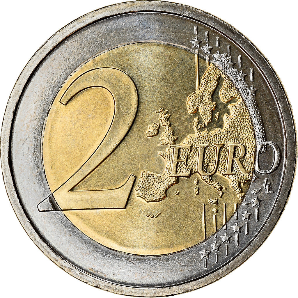 REPUBBLICA D’IRLANDA, 2 Euro, 2007, SPL, Bi-metallico, KM:51