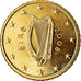 REPUBBLICA D’IRLANDA, 50 Euro Cent, 2008, SPL, Ottone, KM:49