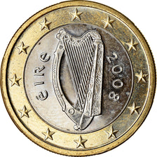 REPUBBLICA D’IRLANDA, Euro, 2008, SPL, Bi-metallico, KM:50