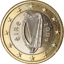 REPUBBLICA D’IRLANDA, Euro, 2009, SPL, Bi-metallico, KM:50