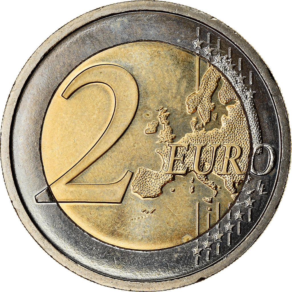 REPUBBLICA D’IRLANDA, 2 Euro, 2009, SPL, Bi-metallico, KM:51