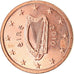 REPÚBLICA DA IRLANDA, 2 Euro Cent, 2010, MS(63), Aço Cromado a Cobre, KM:33