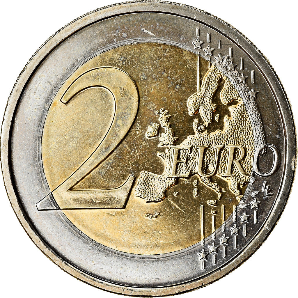 REPUBBLICA D’IRLANDA, 2 Euro, 2010, SPL, Bi-metallico, KM:51
