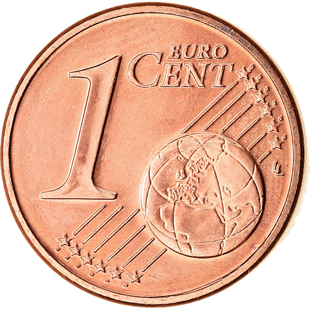 REPÚBLICA DA IRLANDA, Euro Cent, 2012, MS(63), Aço Cromado a Cobre, KM:32