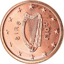 IRELAND REPUBLIC, 2 Euro Cent, 2013, MS(63), Copper Plated Steel, KM:33