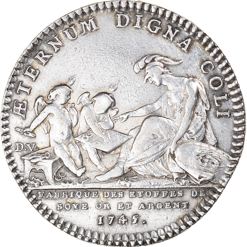 France, Token, Corporations, Fabricants d'Etoffes d'Or et d'Argent, et de Soie