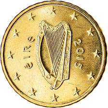 REPUBBLICA D’IRLANDA, 10 Euro Cent, 2015, SPL, Ottone