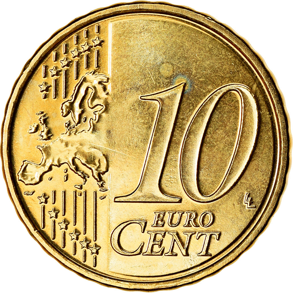 REPUBBLICA D’IRLANDA, 10 Euro Cent, 2015, SPL, Ottone