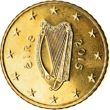 IRELAND REPUBLIC, 50 Euro Cent, 2015, SPL, Laiton