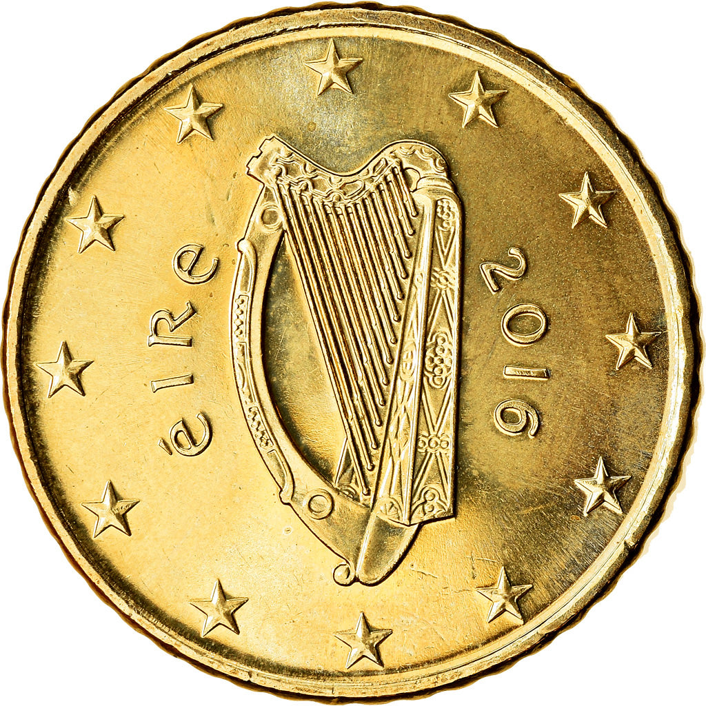 REPUBBLICA D’IRLANDA, 50 Euro Cent, 2016, SPL, Ottone