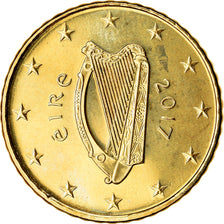 IRELAND REPUBLIC, 50 Euro Cent, 2017, UNZ, Messing