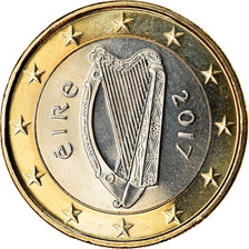 IRELAND REPUBLIC, Euro, 2017, UNZ, Bi-Metallic