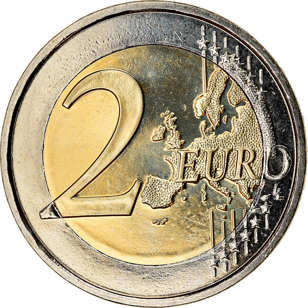IRELAND REPUBLIC, 2 Euro, 2017, UNZ, Bi-Metallic