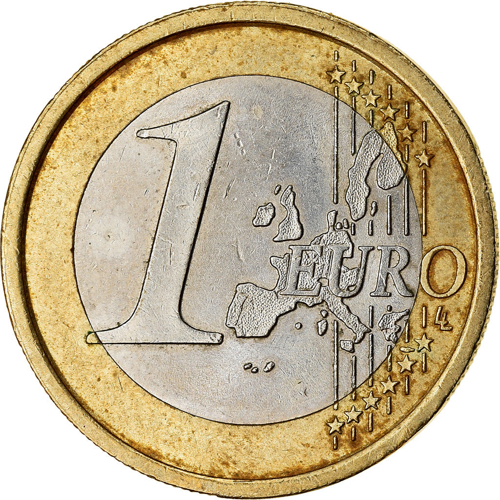 Italy, Euro, 2002, EF(40-45), Bi-Metallic, KM:216