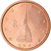 Italien, 2 Euro Cent, 2003, VZ, Copper Plated Steel, KM:211