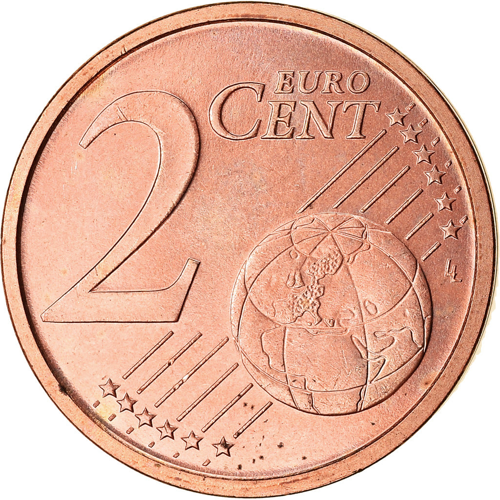 Italien, 2 Euro Cent, 2003, VZ, Copper Plated Steel, KM:211