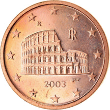 Italie, 5 Euro Cent, 2003, SUP, Copper Plated Steel, KM:212