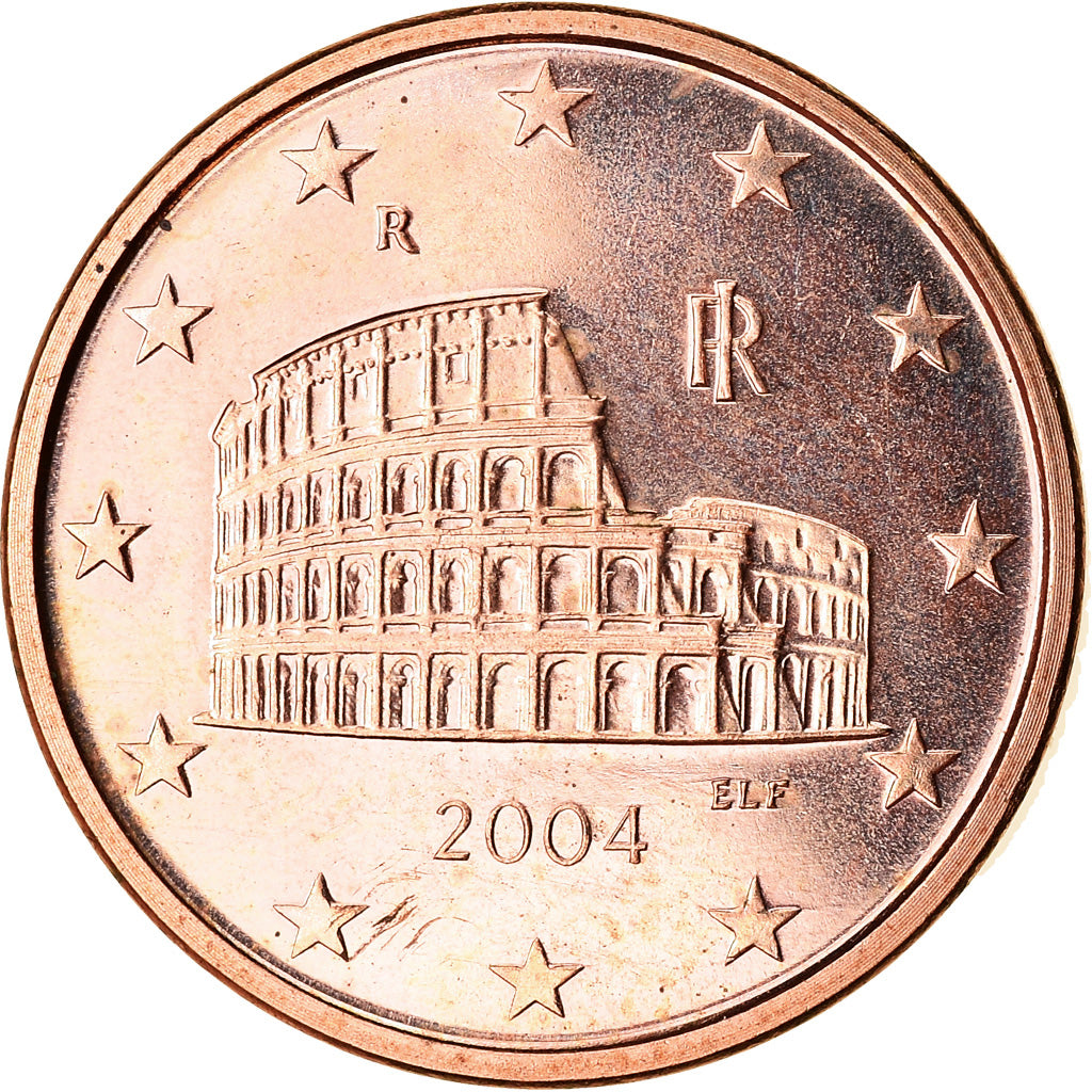 Italie, 5 Euro Cent, 2004, SUP, Copper Plated Steel, KM:212