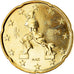 Italien, 20 Euro Cent, 2004, VZ, Messing, KM:214