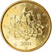 Italien, 50 Euro Cent, 2004, VZ, Messing, KM:215