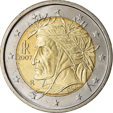 Italien, 2 Euro, 2007, UNZ, Bi-Metallic, KM:217