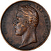 France, Médaille, Sacre de Charles X Reims, History, 1825, Gayrard, SUP, Bronze