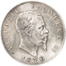 ITALY, 5 Lire, 1876, Rome, KM #8.4, EF(40-45), Silver, 24.89