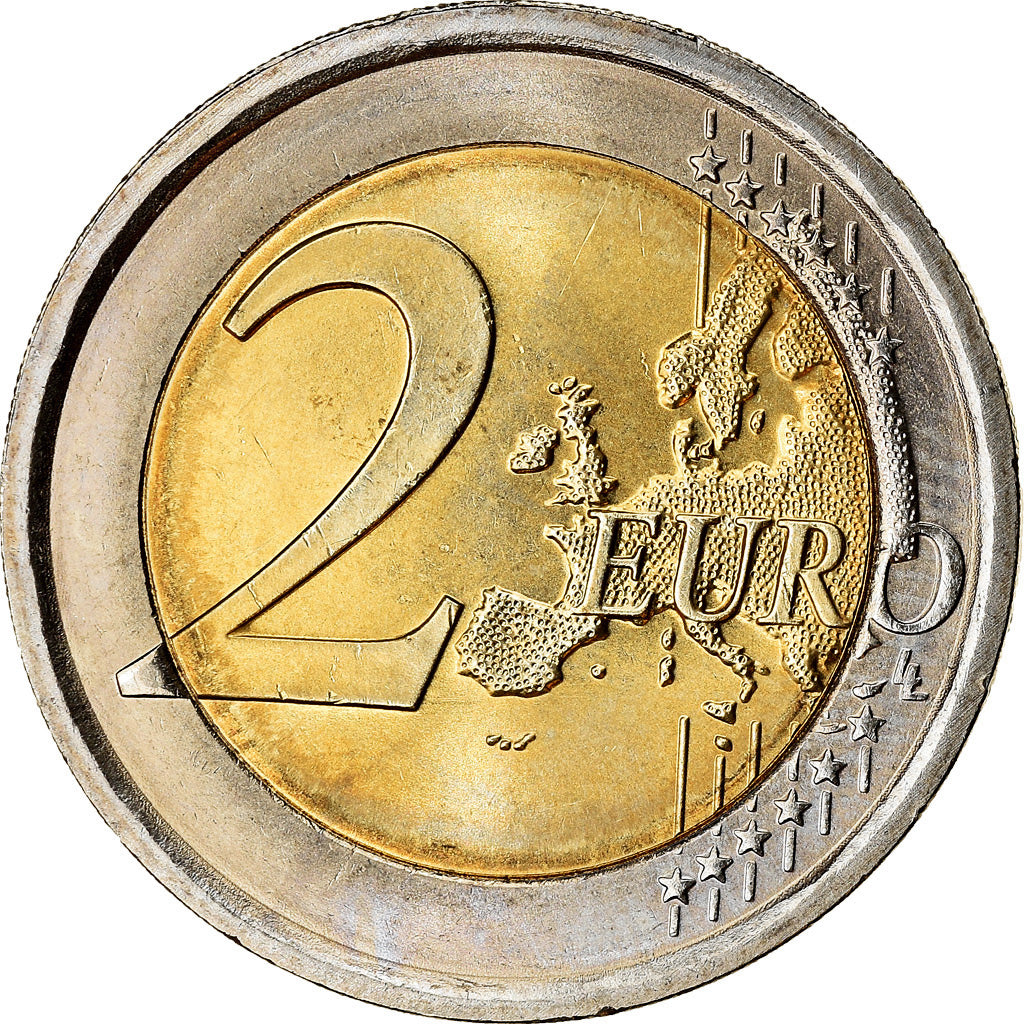 Italië, 2 Euro, Unification, 2011, PR, Bi-Metallic, KM:338
