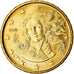 Italy, 10 Euro Cent, 2011, MS(63), Brass, KM:247