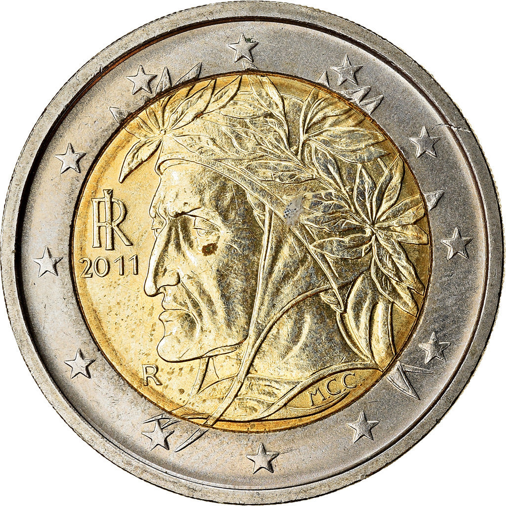 Italien, 2 Euro, 2011, UNZ, Bi-Metallic, KM:251