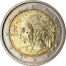 Italien, 2 Euro, 2011, UNZ, Bi-Metallic, KM:251