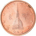 Italië, 2 Euro Cent, 2012, UNC-, Copper Plated Steel, KM:211