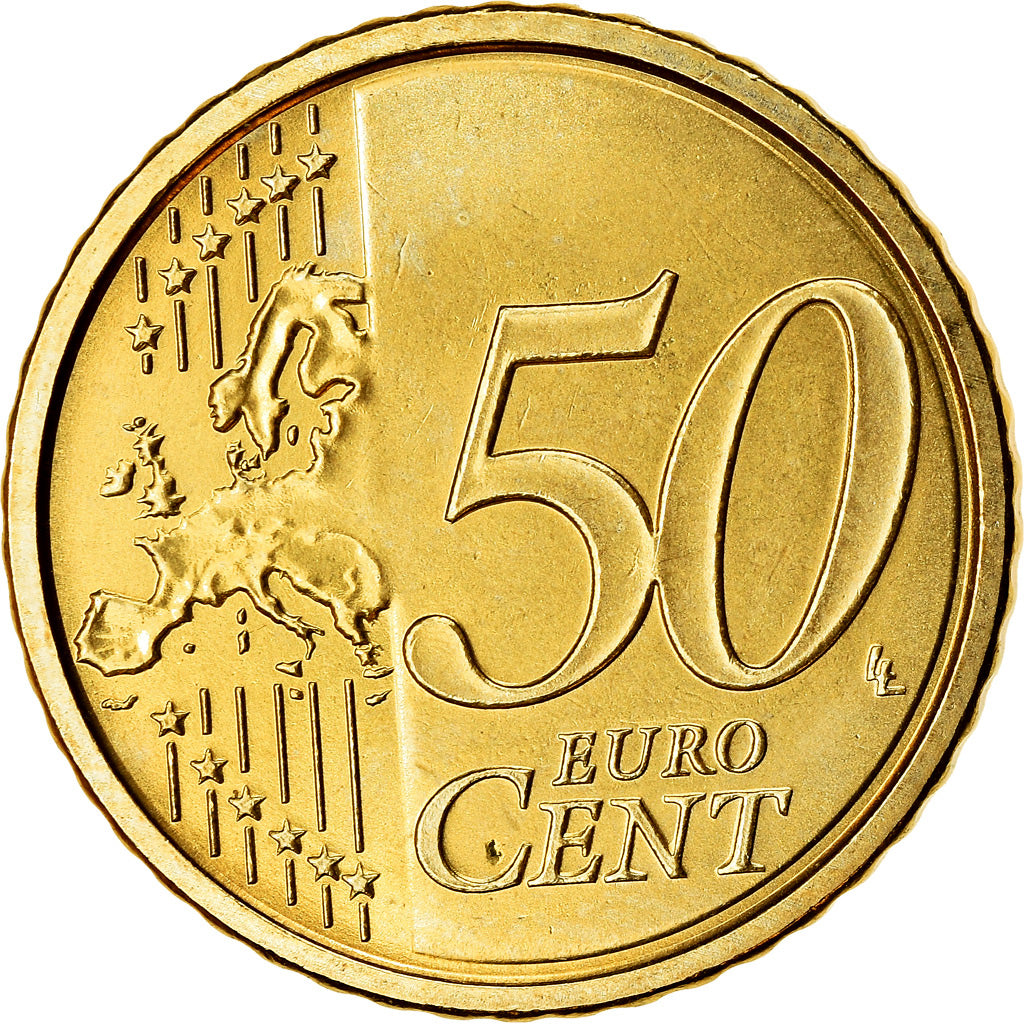 Italie, 50 Euro Cent, 2012, SPL, Laiton, KM:249
