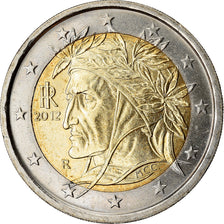 Italien, 2 Euro, 2012, UNZ, Bi-Metallic, KM:251