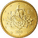 Italien, 50 Euro Cent, 2013, UNZ, Messing, KM:249