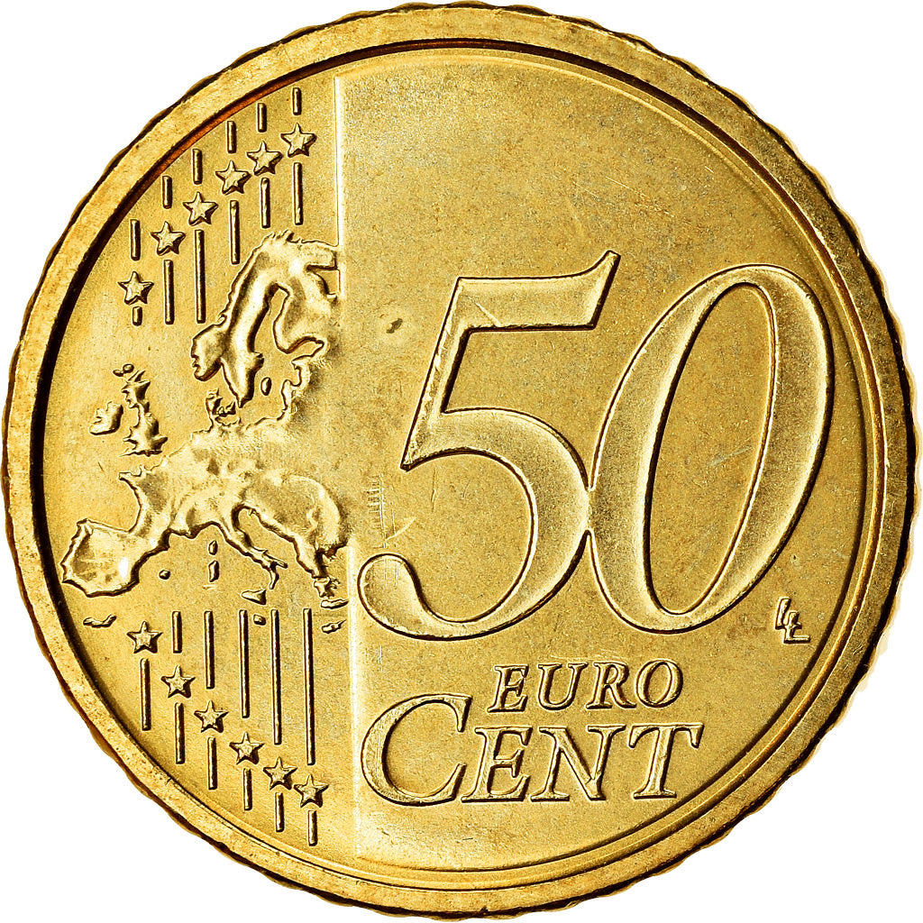 Italien, 50 Euro Cent, 2013, UNZ, Messing, KM:249