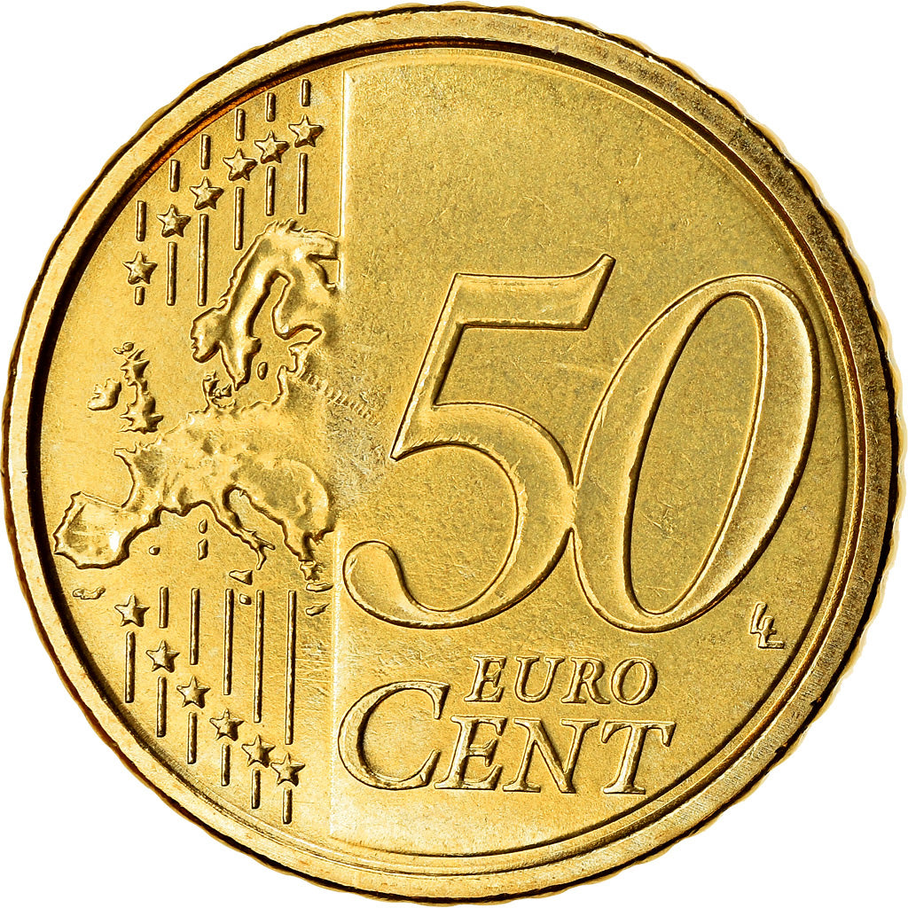 Italia, 50 Euro Cent, 2014, SC, Latón