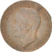 Coin, Italy, Vittorio Emanuele III, 5 Centesimi, 1931, Rome, VF(30-35), Bronze