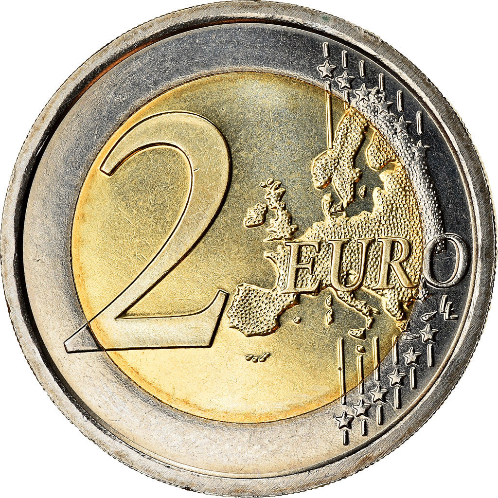 Italia, 2 Euro, 2014, SPL, Bi-metallico