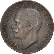 ITALY, 5 Centesimi, 1935, Rome, KM #59, VF(30-35), Bronze, 19.8, 3.22