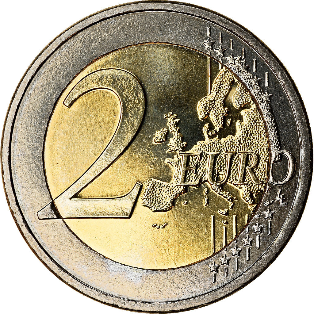 Malta, 2 Euro, 2013, MS(63), Bimetaliczny