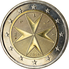 Malta, 2 Euro, 2014, SPL, Bi-metallico