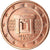 Malta, 2 Euro Cent, 2015, SPL, Acciaio placcato rame
